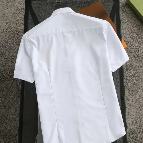 Replica Hermes Shirts Short Sleeved For Men #1423742 $38.00 USD for Wholesale