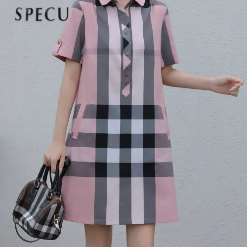 Burberry Dresses Short Sleeved For Women #1423751