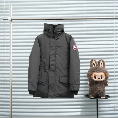 Canada Goose Down Feather Coat Long Sleeved For Unisex #1423760