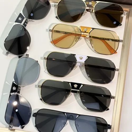Replica Versace AAA Quality Sunglasses #1424036 $60.00 USD for Wholesale