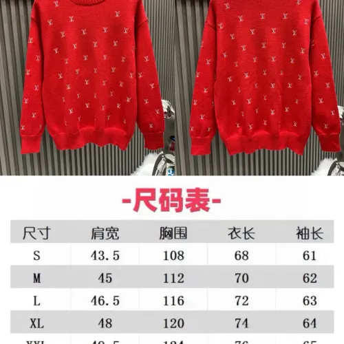 Replica Louis Vuitton LV Sweaters Long Sleeved For Unisex #1424230 $60.00 USD for Wholesale