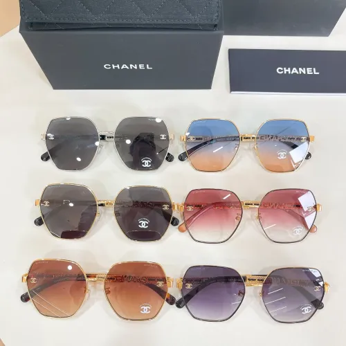 Replica Chanel AAA Quality Sunglasses #1424302 $60.00 USD for Wholesale