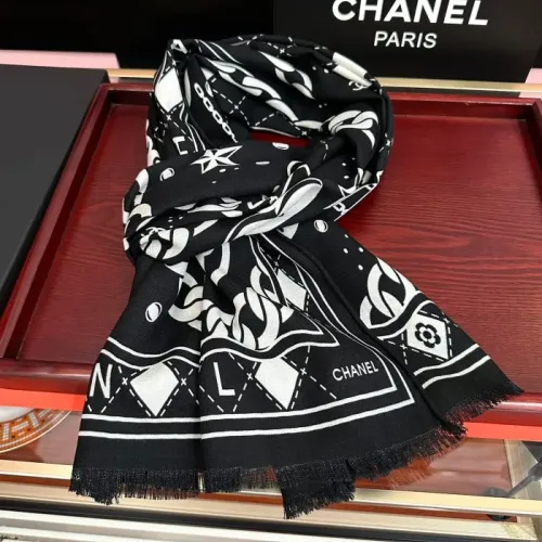 Replica Chanel Silk Scarf #1424417 $80.00 USD for Wholesale