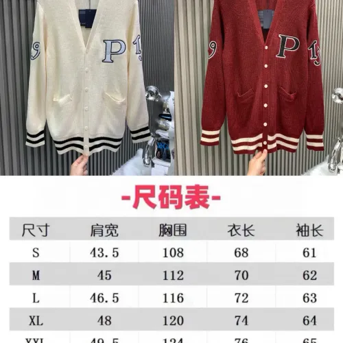 Replica Prada Sweaters Long Sleeved For Unisex #1424418 $72.00 USD for Wholesale