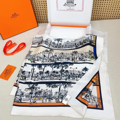 Replica Hermes Silk Squares #1424427 $64.00 USD for Wholesale