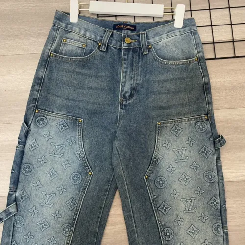 Replica Louis Vuitton LV Jeans For Men #1424546 $52.00 USD for Wholesale