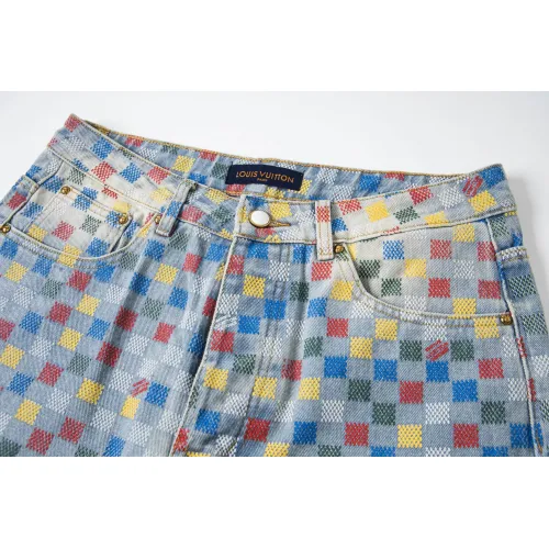 Replica Louis Vuitton LV Jeans For Men #1424581 $52.00 USD for Wholesale