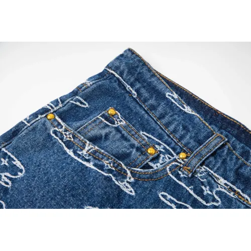Replica Louis Vuitton LV Jeans For Men #1424587 $52.00 USD for Wholesale