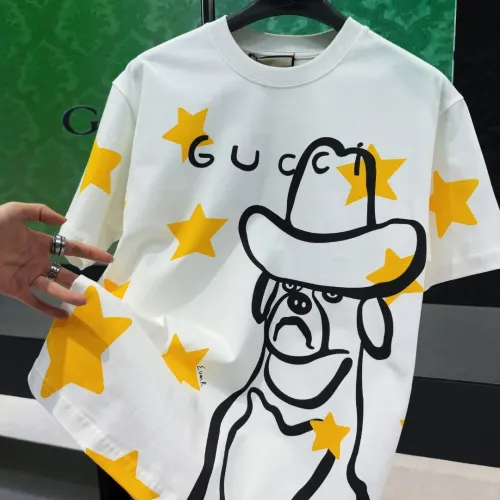 Replica Gucci T-Shirts Short Sleeved For Unisex #1424618 $34.00 USD for Wholesale