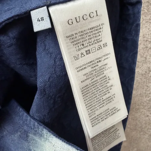 Replica Gucci Shirts Short Sleeved For Unisex #1424641 $85.00 USD for Wholesale