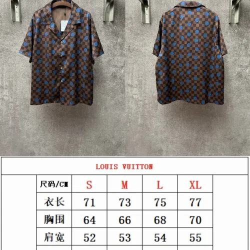Replica Louis Vuitton LV Shirts Short Sleeved For Men #1424742 $72.00 USD for Wholesale
