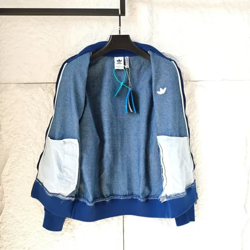 Replica Adidas Jackets Long Sleeved For Unisex #1424814 $52.00 USD for Wholesale