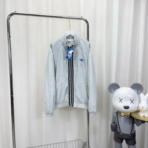 Adidas Jackets Long Sleeved For Men #1424816 $48.00 USD, Wholesale Replica Adidas Jackets
