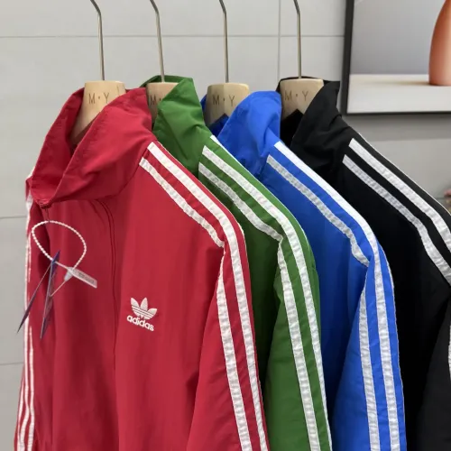 Replica Adidas Jackets Long Sleeved For Unisex #1424822 $45.00 USD for Wholesale