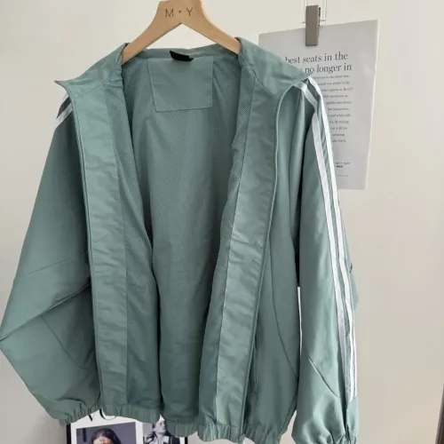 Replica Adidas Jackets Long Sleeved For Unisex #1424826 $48.00 USD for Wholesale