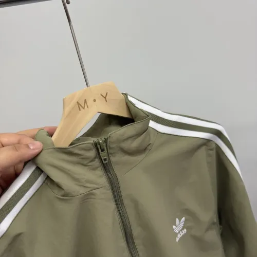 Replica Adidas Jackets Long Sleeved For Unisex #1424837 $45.00 USD for Wholesale
