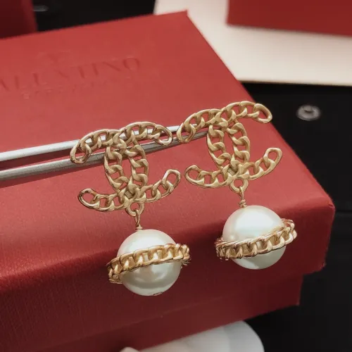 Replica Chanel Earrings For Women #1424852 $27.00 USD for Wholesale