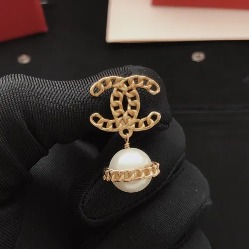 Replica Chanel Earrings For Women #1424852 $27.00 USD for Wholesale