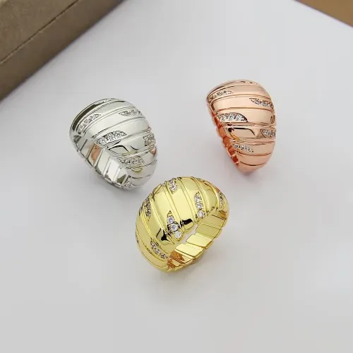 Replica Bvlgari Rings In Gold For Unisex #1424871 $25.00 USD for Wholesale