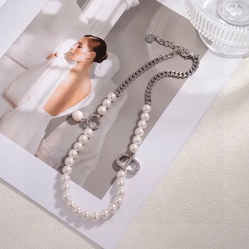 Christian Dior Necklaces For Women #1424907 $32.00 USD, Wholesale Replica Christian Dior Necklaces