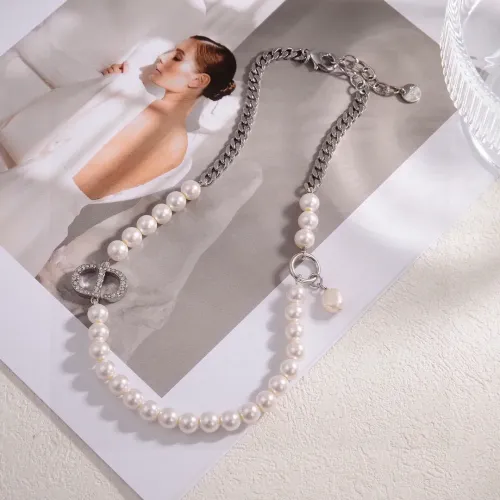 Replica Christian Dior Necklaces For Women #1424907 $32.00 USD for Wholesale