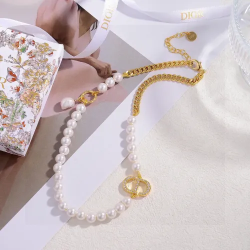 Christian Dior Necklaces For Women #1424908 $32.00 USD, Wholesale Replica Christian Dior Necklaces