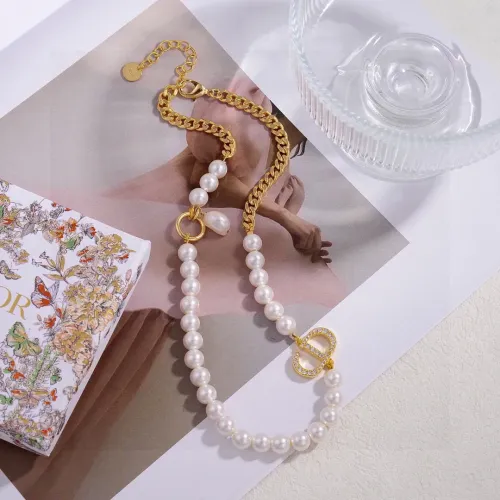 Replica Christian Dior Necklaces For Women #1424908 $32.00 USD for Wholesale