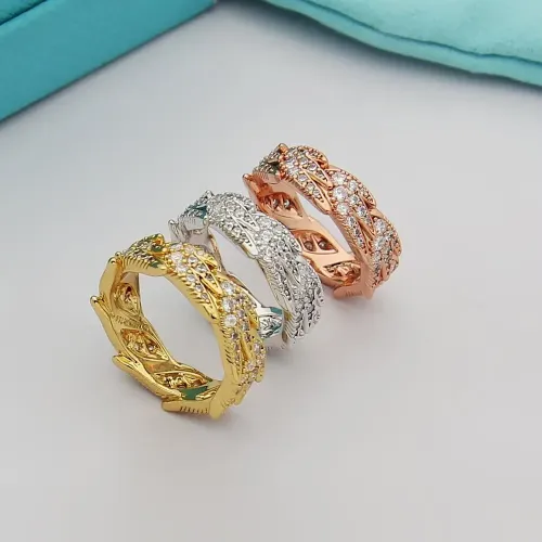 Replica Tiffany Rings In Gold For Unisex #1424965 $25.00 USD for Wholesale
