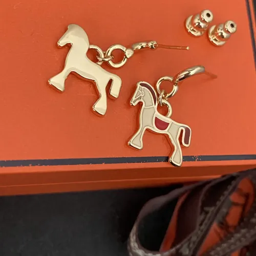 Replica Hermes Earrings For Women #1424970 $27.00 USD for Wholesale