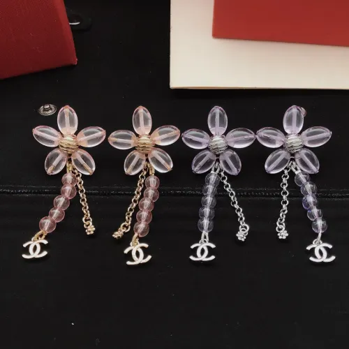 Replica Chanel Earrings For Women #1424975 $32.00 USD for Wholesale