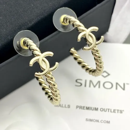 Replica Chanel Earrings For Women #1425016 $25.00 USD for Wholesale