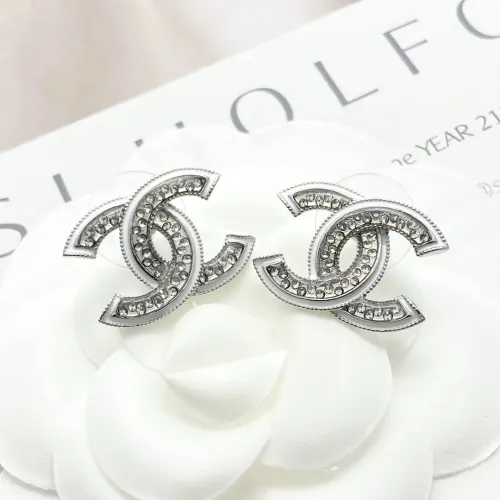 Replica Chanel Earrings For Women #1425060 $27.00 USD for Wholesale