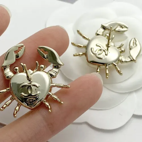 Replica Chanel Earrings For Women #1425094 $32.00 USD for Wholesale