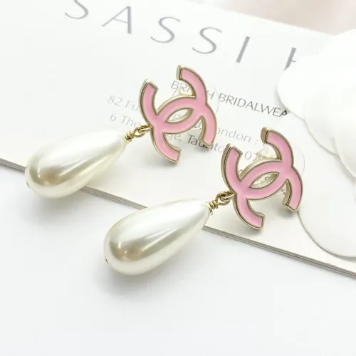 Replica Chanel Earrings For Women #1425120 $29.00 USD for Wholesale