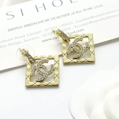 Replica Chanel Earrings For Women #1425123 $29.00 USD for Wholesale