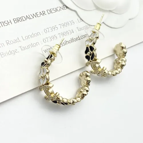 Replica Chanel Earrings For Women #1425125 $34.00 USD for Wholesale