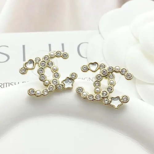 Replica Chanel Earrings For Women #1425142 $27.00 USD for Wholesale
