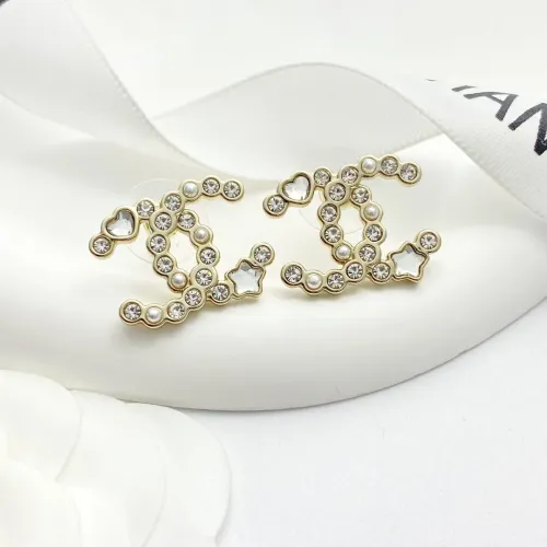Replica Chanel Earrings For Women #1425142 $27.00 USD for Wholesale