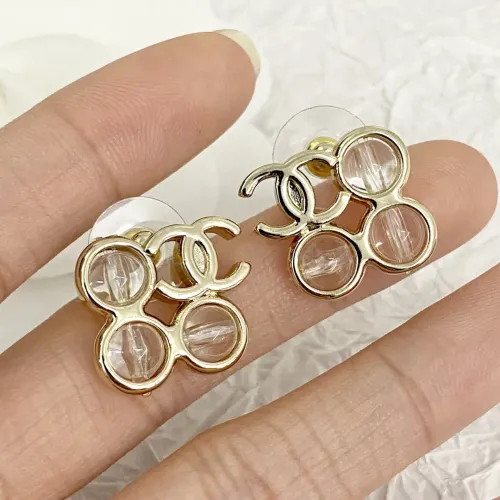 Replica Chanel Earrings For Women #1425148 $27.00 USD for Wholesale