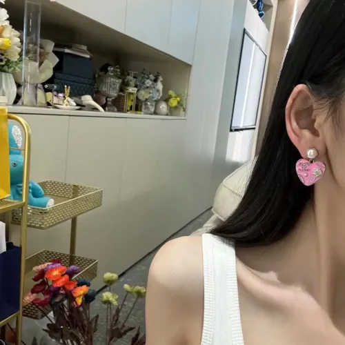 Replica Chanel Earrings For Women #1425159 $32.00 USD for Wholesale