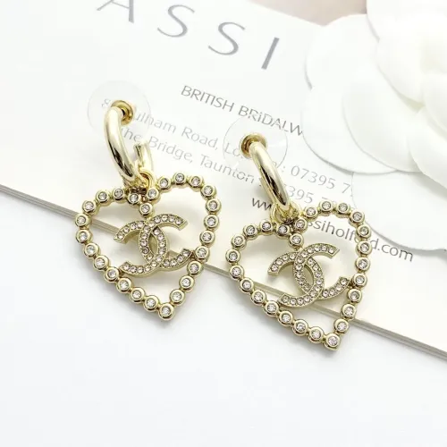 Replica Chanel Earrings For Women #1425163 $32.00 USD for Wholesale