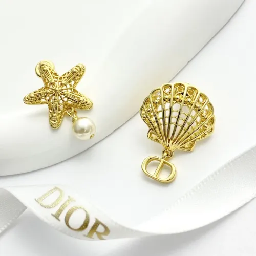 Replica Christian Dior Earrings For Women #1425265 $27.00 USD for Wholesale