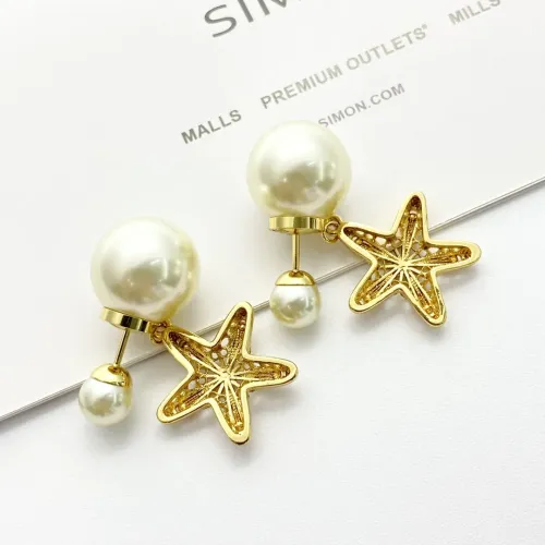 Replica Christian Dior Earrings For Women #1425266 $29.00 USD for Wholesale