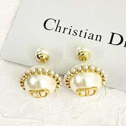 Replica Christian Dior Earrings For Women #1425267 $38.00 USD for Wholesale