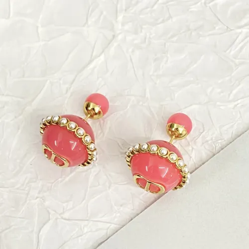 Replica Christian Dior Earrings For Women #1425269 $38.00 USD for Wholesale