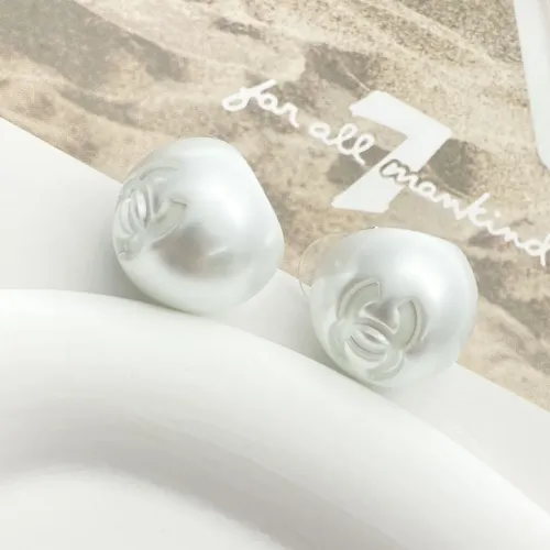 Replica Chanel Earrings For Women #1425341 $27.00 USD for Wholesale