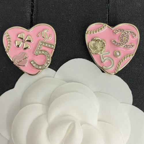 Replica Chanel Earrings For Women #1425395 $29.00 USD for Wholesale