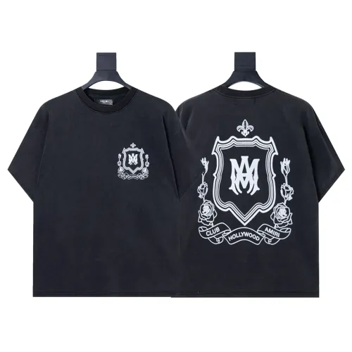 Amiri T-Shirts Short Sleeved For Unisex #1425426 $32.00 USD, Wholesale Replica Amiri T-Shirts