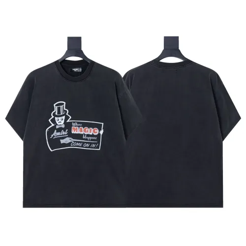 Amiri T-Shirts Short Sleeved For Unisex #1425430 $32.00 USD, Wholesale Replica Amiri T-Shirts