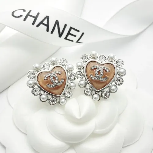 Replica Chanel Earrings For Women #1425553 $29.00 USD for Wholesale